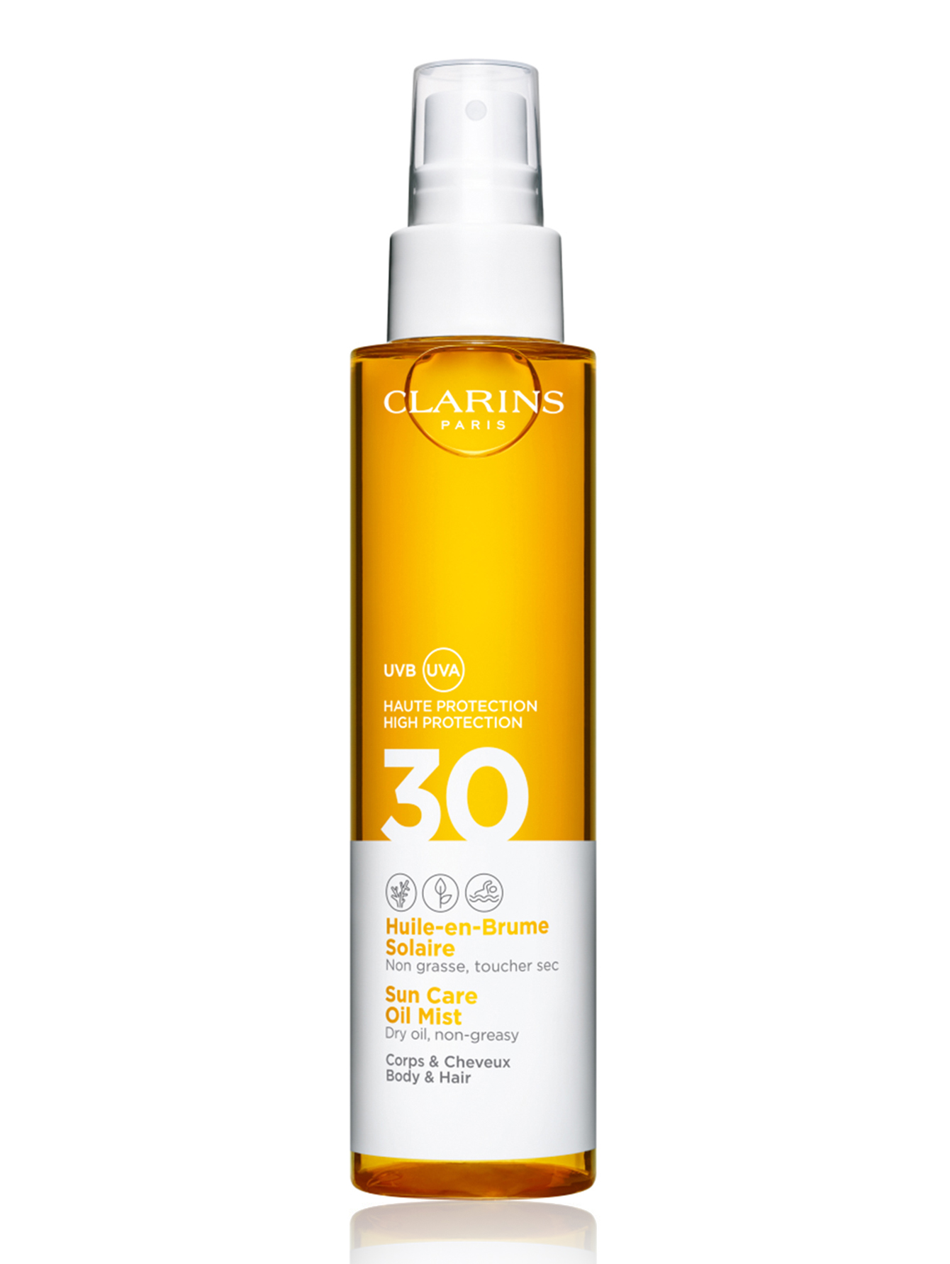 clarins spf 30 oil spray